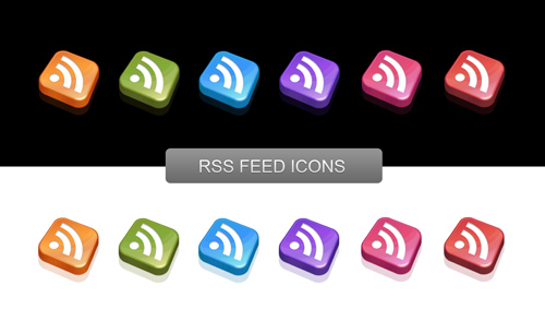Feed icons from Nyssajbrown