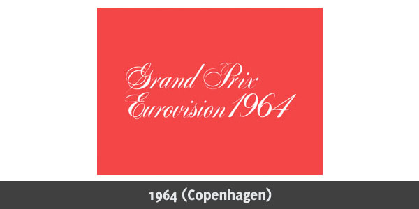 Eurovision Song Contest 1964 logo