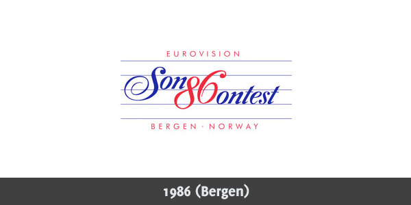 Eurovision Song Contest 1986 logo