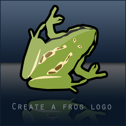 Create a frog logo in Photoshop