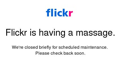 FlickR Error