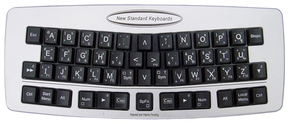 New Standard Keyboards ABC