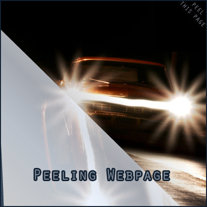 Peeling Webpage