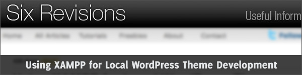 Using XAMPP for Local WordPress Theme Development