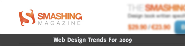 Web Design Trends For 2009